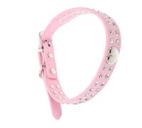 UPKOCH Collier Réglable pour Chien Collier Scintillant en Polyuréthane pour Chiots Et Petits Chiens - pour Les Fêtes Les Et Les Occasions Spéciales Collier Bling-Bling