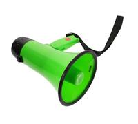 UPKOCH Conférencier mégaphone Haut-Parleur Corne de Mini mégaphone Bravo mégaphone Bleu klaxon de Haut-Parleur mégaphone Lampe de Poche mégaphones Portables Vert