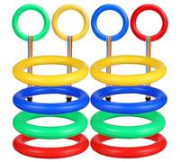 UPKOCH Corde De Marche Anti-perte Pour Garçon Et Filles Et Tout-petits, Lot De 12 Pièces Couleurs Flash, Corde Nylon Avec Anneau, Sécurité Extérieure Et École Maternelle, Usage Garderie Pré-scolaire