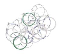 UPKOCH Cordes de Guzheng 21 Pièces en Acier et Nylon Ensemble de Remplacement Polyvalent pour Instrument à Cordes Traditionnel Chinois et Adaptées pour Jouer Guzheng