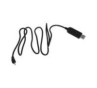 UPKOCH Cordon d’alimentation pour perceuse à ongles, câble de charge à extrémité arrondie 9V 2,5 mm, câble de remplacement noir en plastique pour nail drill machine, manucure à domicile