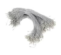 UPKOCH Cordons pour Pendentifs de Noël à Verrouillage, Polyester Argenté, | Légers et Faciles à Utiliser, pour Sapin et Vêtements, Gain de Temps, Usage Saisonnier