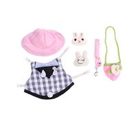 UPKOCH Costume Pet Vest Harnais avec Laisse Respirant et pour Lapin Hamster Petits Animaux S Accessoires Chapeau Épinglette Suspendu pour Sorties et