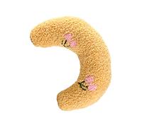 UPKOCH Coussin u pour Animaux De Compagnie Oreiller Apaisant pour Petit Chien Et Chat en Polyester Jaune Maison Protection du Cou Confortable
