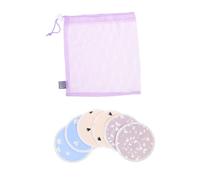 UPKOCH Coussinets D’allaitement Réutilisables, Lavables, Tissu Polyester-coton Enduit Tpu, Absorption du Lait, Confortables pour Maternité, Lot 1 Set