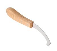 UPKOCH Couteau à Œufs de Mouche pour Chevaux Outil de Maréchal-Ferrant avec Lame Fine et Poignée Ergonomique Grattoir de Précision Léger pour Toilettage et Soins Ciblés en Écurie