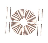 UPKOCH Couvercle de Pot de Fleurs Protection Sol pour Plantes et Fleurs Grille Dégradation pour Chat Diamètre Lot pour Jardin et