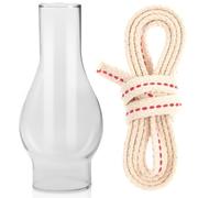 UPKOCH Couvercle en Verre Protège Yeux et Adoucit pour Lampe à Pétrole Accessoire de Lampe en Verre 1 Set