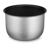 UPKOCH Cuve Intérieure Antiadhésive Pour Cuiseur Électrique Accessoires Cuiseur Riz Pot De Remplacement Avec Échelle Idéal Pour Riz Soupe Et Gâteau 5L 23.50X23.50X14.50Cm