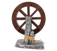 UPKOCH Décor Roue à Eau Rotative Plastique pour Aquarium Fontaine DIY Résistante et Économe Énergie Accessoire de Bassin avec Effet Relaxant Roue de Remplacement pour Fontaine Eau