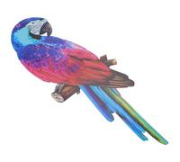 UPKOCH Décoration Murale Perroquet Résistante à Lextérieur Sculpture Oiseau Suspendue pour Maison Jardin Bureau