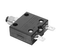 UPKOCH Disjoncteur à Bouton-poussoir Manuel Réarmable Protection Surcharge Ac Dc Fiable pour Circuits Électriques
