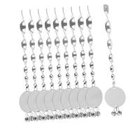 UPKOCH Dispositif Oiseaux Réfléchissant Spirale pour Jardin Lot de Tiges Durables pour Effaroucher Pigeons et Protéger Cultures Extérieur