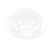 UPKOCH Dôme Acrylique Transparent Demi-Circulaire pour Transporteur Chien et Chat, Fenêtre Ventilée Sécurisée, Accessoire Solide pour Voyage et Transport Animaux de Petite Taille