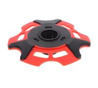 UPKOCH Embout de Bâton de Randonnée en Plastique Rouge, Panier à Neige de Rechange Compatible pour Bâtons de Trekking, Performance Fiable et Installation Facile pour Randonnée en Plein