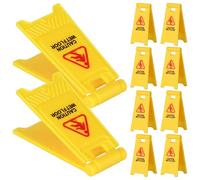 UPKOCH Ensemble de 15 Panneaux de Signalisation Et Barrages Routiers Miniatures, Jouets Éducatifs pour Enfants, Simulation de Route Réaliste pour L'apprentissage Et Le Jeu Créatif des