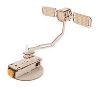 UPKOCH Ensemble De 3 Satellite Model for DIY Rotating Spacecraft Stem Educational Toy for Family Learning and Astronomy Projects