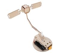 UPKOCH Ensemble De 3 Satellite Model Stem Educational DIY Space Science Project for Rotating Artificial Satellite Building Kit to Enhance Curiosity and Practical Skills