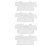 UPKOCH Ensemble de 4 t-Shirts pour Ours en Peluche de 40 cm - Déguisements pour Petits Animaux en Peluche - Vêtements décoratifs pour Ours en et décorations de fête