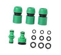 UPKOCH Ensemble de Raccords en Plastique pour Tuyaux d'Arrosage Connecteurs pour Robinet d'eau Joint d'Irrigation Résistance à l'usure pour Jardinage et Lavage de Voiture