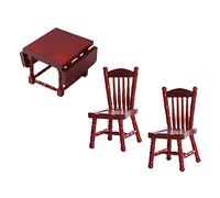 UPKOCH Ensemble De Table Et Chaises Miniatures Simulation d'une Mini Maison Unique pour Les Projet De Fin D'études