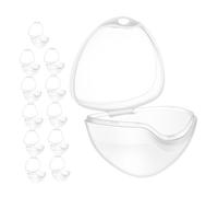 UPKOCH Étui de Rangement pour Tétines Portable et Antipoussière en Pp, Boîte à Sucette de Voyage 12pcs pour Bébés et Jouets de Dentition