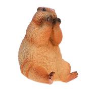 UPKOCH Figurine Solide de Marmotte PVC Modèle Animal Réaliste pour Jeu Éducatif Garçon Fille Décoration Polyvalente pour Chambre et Apprentissage Créatif