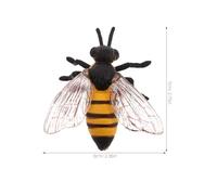 UPKOCH Figurines D'insectes Réalistes pour Enfants - Abeilles Jouets, Simulation d'apprentissage Cognitif, Décoration D'abeilles, Multicolore, 7 X 6 X 2,3 Cm, pour Projets Scolaires Et