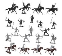 UPKOCH Figurines Miniatures de Soldats et avec Chevaux pour Décor de Table de Sable Plastique pour Maquettes et Projets Scolaires