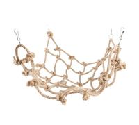 UPKOCH Filet Descalade pour Perroquet Corde Épaisse Suspendu Résistant et Naturel pour Cage Hamac Dactivité pour Petits Perroquets et Perruches