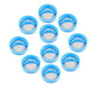 UPKOCH Filtre Pour Vanne D'arrivée D'eau Lave-linge En Acier Inoxydable 2 Cm, Crépine De Vanne Anti-obstruction, Accessoires Pour Lave-linge Automatique, Lot De 10 Pièces, Filtration Solide