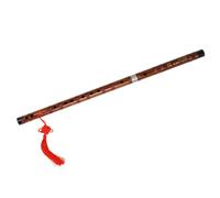 UPKOCH Flûte Bambou pour Débutants E Clé Instrument Traditionnel Chinois Bois Pratique avec Boîte de Rangement et Résistante pour Études et Performances