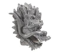 UPKOCH Fontaine Murale de Jardin avec Design Élégant de Dragon Fontaine Eau Extérieure pour Villas et Installation Facile Dimensions Couleur Gris