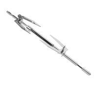 UPKOCH Fourchette À Découper pour Poulet Rôti Rôtissoire Friteuse Accessoire en Acier Inoxydable Blanc