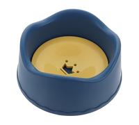 UPKOCH Gamelle Anti-éclaboussures Bleue pour Animaux Bol Eau Flottant et Distributeur Protection du Cou pour Chiens et Chats Résistant Aux Renversements Adapté Petits et Moyens Animaux