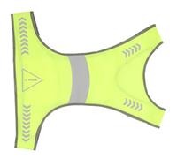 UPKOCH Gilet Réfléchissant de Sécurité Cyclisme et Course à Pied Haute Visibilité Fluorescent Jaune et Respirant pour Travaux Extérieurs et Sport Plein Air