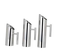 UPKOCH Grandes Carafes à Eau Carafe En Acier Inoxydable Pichet De Stockage D'eau Bouteille D'eau En Métal Carafe à Cocktails Carafon à Vin Distributeur De Cruche Corps Droit Pot à Lait