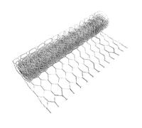 UPKOCH Grillage Hexagonal Galvanisé Maille Légère pour Clôture Volaille Filet pour Jardin et Artisanat Résistant et Pratique pour Poulaillers et Décoration