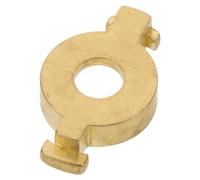 UPKOCH Guide de Piston pour Trompette, Kit de Remplacement pour Cor en Laiton, Plaque de Ressort Standard en Laiton, Accessoire Solide pour Réparation et Optimisation Sonore des Pistons