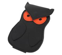 UPKOCH Guitar Pick Holder PU Owl Shape Portable Acoustic Electric Guitar Picks Storage Case Plectrum Organizer Bag for Guitarists at Gigs and Practice