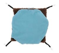 UPKOCH Hamac Trois Couches pour Hamster Lit De Repos Suspendu pour Animaux Nid Peluche Pratique pour Petits Animaux
