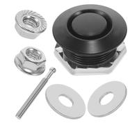 UPKOCH Hood Pin Alliage Aluminium et Acier Inoxydable Bouton de Dégagement Rapide pour Capot de Voiture Verrouillage Compatible Multi-modèles Fixation de Pare-chocs Rapide et Élégante