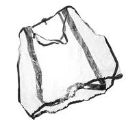 UPKOCH Housse de Pluie Transparente pour Siège Bébé Imperméable en Plastique, Protection Complète le Vent Fort, pour Voyage Siège Garçon et Filles
