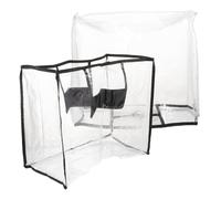 UPKOCH Housses De Valise Transparentes en PVC Protection Anti-poussière Et Étanche pour Bagages 18 Pouces Lot 2 Pièces Voyage Usage Professionnel Et Familial