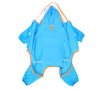 UPKOCH imperméable pour Animaux de Compagnie imperméable Teckel avec Capuche Veste de Pluie pour Chiens Manteau vêtements Respirants pour Chiots Poncho pour Chiot TPP
