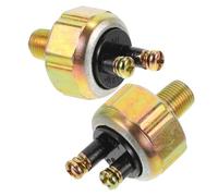 UPKOCH Interrupteur Automatique de Ligne de Frein 2 Pièces pour Véhicules Agricoles et Camions Contacteur Hydraulique de Feux Stop en Métal