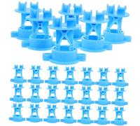 UPKOCH Isolateurs De Ligne Électrique pour Clôture Agricole 50 Pièces Usage Ferme Haute Tension Isolation Fil Acier Résistance Anti Court-Circuit Accessoire Système De Clôture