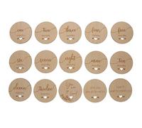 UPKOCH Jeu De Cartes Étapes Garçon Fille Cartes De Croissance Commémoratives De Naissance