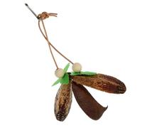 UPKOCH Jouet à Mâcher Naturel pour Perroquet Jouet à Mordre Suspendu Matériau Solide Taille Moyenne Activité De Recherche De Nourriture Cage pour Oiseaux Et Perroquets