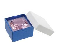 UPKOCH joyaux du trésor UV Faire la fête décor Bijoux de Pierres précieuses de Diamant Faux Diamants faveurs de Mariage Presse-Papier Diamant Verre en Crystal Rose